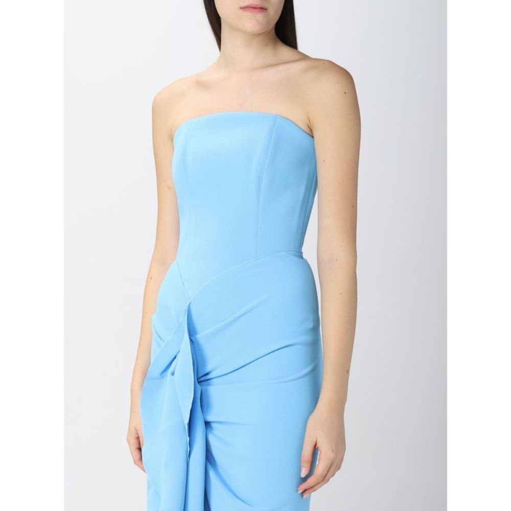 Solace London Dress Woman Blue - Picture 3 of 3